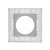 Рамка стеклянная FRM-GLARE-GC-1-WH (Arlight, -)