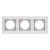 Рамка стеклянная FRM-GLARE-GC-3-WH (Arlight, -)