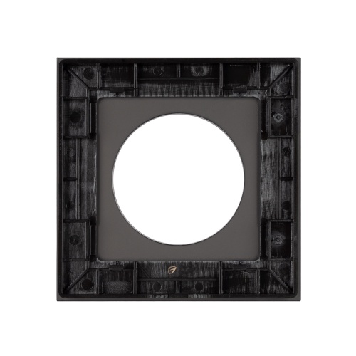 Рамка стеклянная FRM-GLARE-GC-1-BK (Arlight, -)