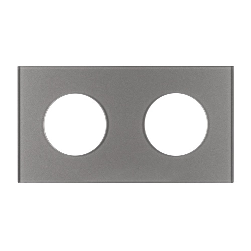 Рамка стеклянная FRM-GLARE-GC-2-GR (Arlight, -)