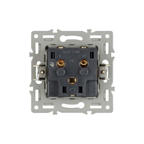 Механизм электрической розетки SCT-GP-MEU-PL-BK (250V, 16A) (Arlight, -)