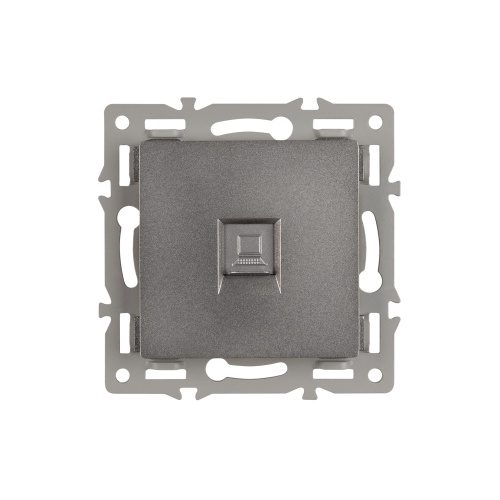 Механизм компьютерной розетки SCT-MPC1-PL-GR (RJ-45, CAT6) (Arlight, -)