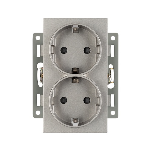 Механизм электрической розетки SCT-MEUD-PL-GR (250V, 16A) (Arlight, -)