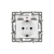 Механизм розетки с USB зарядкой SCT-MUAA-PL-WH (250V, 16A) (Arlight, -)