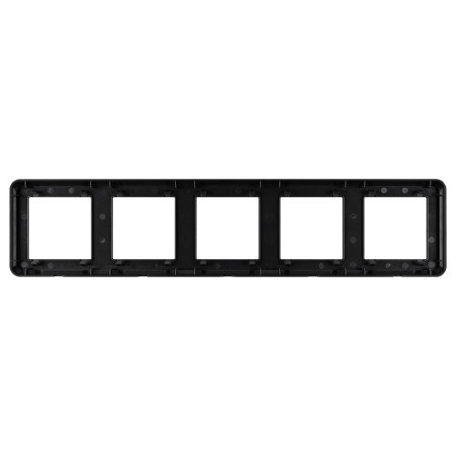 Рамка пластиковая FRM-VERSA-PL-5-BK (Arlight, -)
