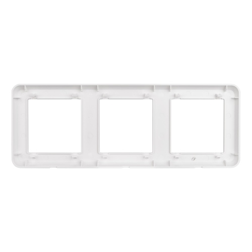 Рамка пластиковая FRM-VERSA-PL-3-WH (Arlight, -)