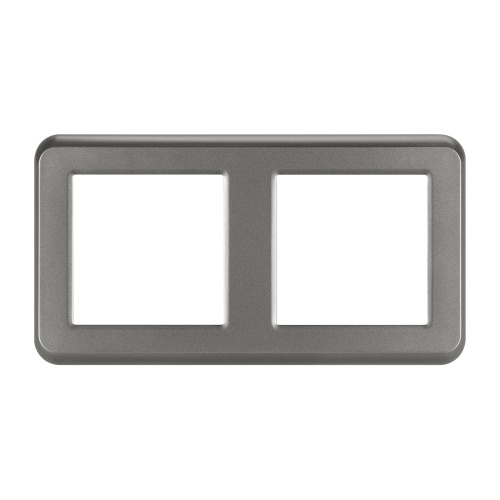 Рамка пластиковая FRM-VERSA-PL-2-GR (Arlight, -)