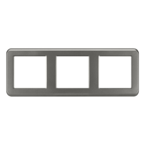 Рамка пластиковая FRM-VERSA-PL-3-GR (Arlight, -)