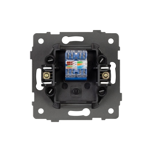 Механизм компьютерной розетки SCT-MPC1-PL-WH-V (RJ-45, CAT6) (Arlight, -)