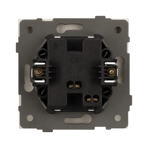 Механизм звонкового выключателя SWT-TENDO-MKR1-PL-WH (230V, 10A) (Arlight, Белый)