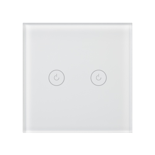 Выключатель сенсорный SWT-OMALI-S02-ZB-WH (250V, 10A, Zigbee) (Arlight, Стекло)
