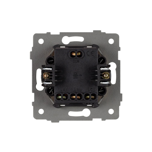 Механизм выключателя трехклавишный непроходной SWT-MK03-PL-WH-V (250V, 10A) (Arlight, -)