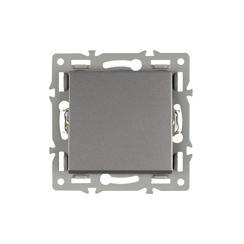 Механизм выключателя одноклавишный проходной SWT-MKP1-PL-GR (250V, 16A) (Arlight, -)