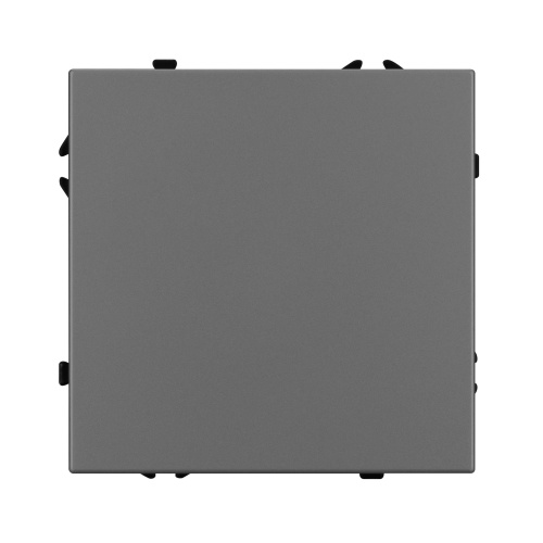 Механизм звонкового выключателя SWT-NOBE-MKR1-SFPL-GR (230V, 10A) (Arlight, Серый базальт)