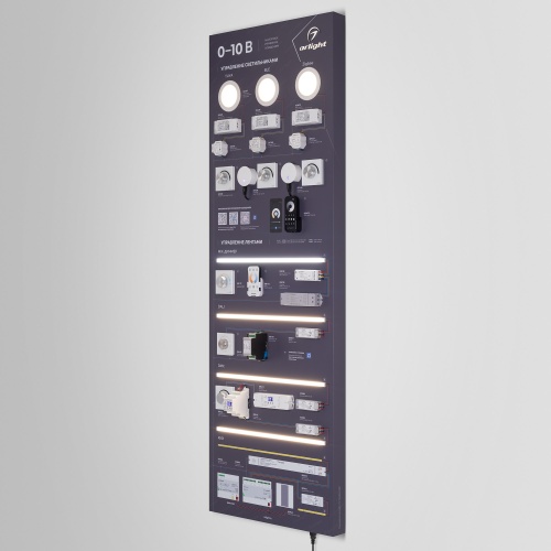 Стенд Управление светом ARL-0-10-1760x600mm (230V) (Arlight, -)
