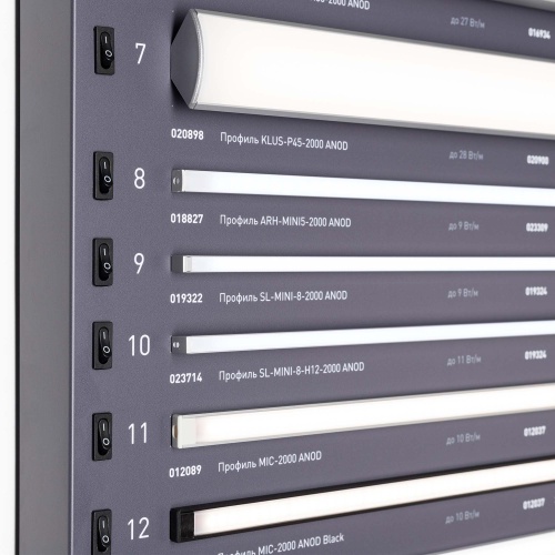 Стенд Профиль Накладной LUX-E9-1760x600mm (Arlight, -)