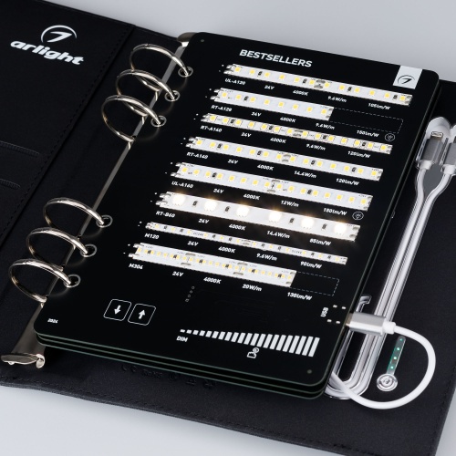 Демокейс Ленты светодиодные ARL-BOOK-M1-235х180mm (8000 mAh) (Arlight, -)