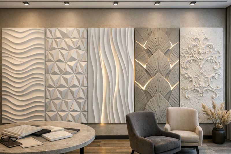 3D панели Artpole для интерьера — обзор LAGOS, ORION, SILK LED, PALMETTE + LED, AFINA | обзор №42