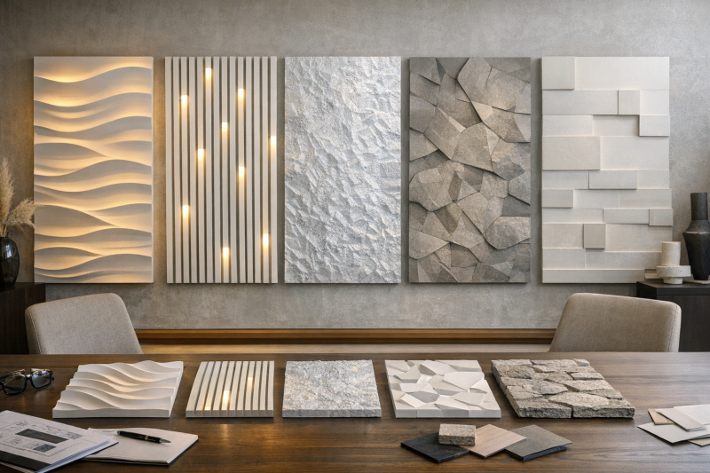 3D панели Artpole для интерьера — обзор FIELDS + LED, BARCODE BIG + LED, WALLFROST, FALLOUT, LAGOS | обзор №189