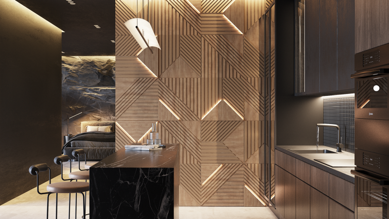 PIFAGOR PLATINUM — гипсовые панели с готовым покрытием с точной геометрией