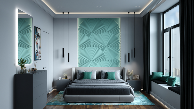 PALLADA PLATINUM — гипсовые панели с готовым покрытием для элегантного интерьера