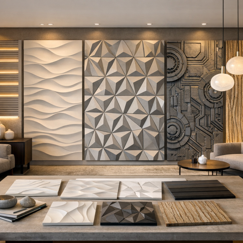 3D панели Artpole для интерьера — обзор REIKI + LED, MEMFIS, PALLADA + LED, EX-MACHINA, WOODS + LED | обзор №340
