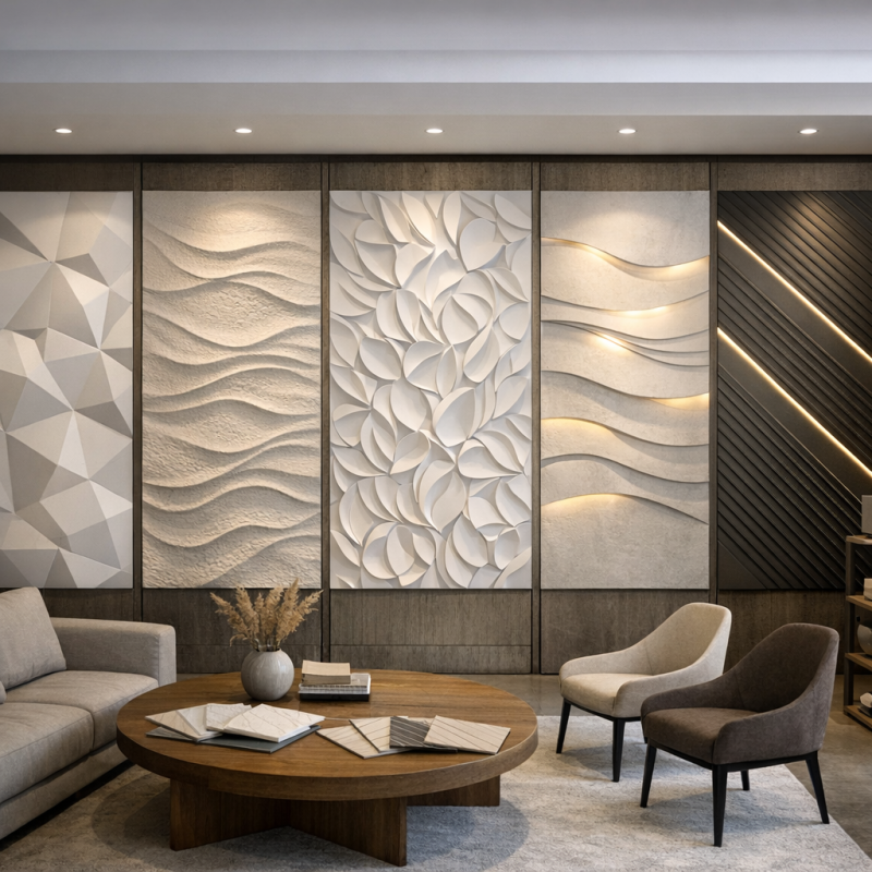 Обзор 3D панелей Artpole: коллекции LAMBERT, ATACAMA, AURA, PALLADA + LED, VECTOR + LED | обзор №307