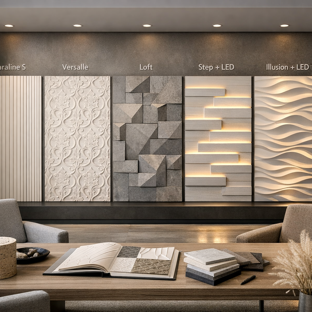 Какие панели Artpole выбрать: PARALINE S, VERSALLE, LOFT, STEP + LED, ILLUSION + LED | обзор №304 Какие панели Artpole выбрать: PARALINE S, VERSALLE, LOFT, STEP + LED, ILLUSION + LED | обзор №304