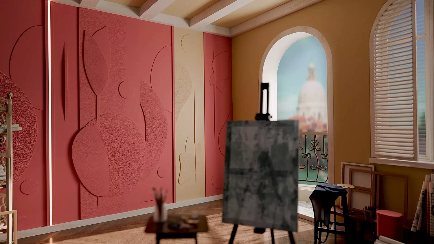 3D-панно Picasso — художественная динамика и выразительный абстрактный рельеф