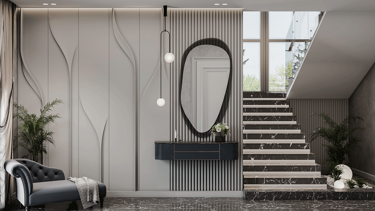 3D-панно Perfecto — чёткая геометрия и гармоничный рельеф в интерьере