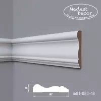 Молдинг Madest Decor M81-080-18 МДФ 2400*80*18 мм
