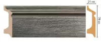 Цветной напольный плинтус Decomaster D122-87 (2400*78*21 мм)