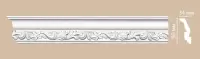 Потолочный плинтус с орнаментом Decomaster DT 9829 (80*34*2400)