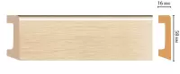 Цветной напольный плинтус Decomaster D234-71 (58*16*2400 мм)