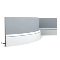 Плинтус гибкий Orac Decor SX173F Дюрополимер 2000*100*16 мм