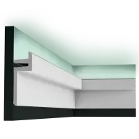 Карниз для скрытого освещения Orac Decor C382 L3 Полиуретан 2000*140*50 мм