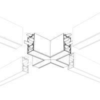 Угол S2-LINE-3360-X90 крестовой (Arlight, Металл)