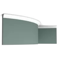 Карниз гибкий Orac Decor C250F Полиуретан 2000*16*16 мм