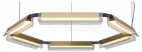 Подвесная люстра Flat MOD296PL-L60BS3K