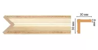 Цветной угол Decomaster 116-933 (30*30*2400)