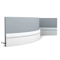Плинтус гибкий Orac Decor SX105F Дюрополимер 2000*108*13 мм