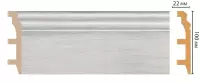 Цветной напольный плинтус Decomaster D232-84 (100*22*2400 мм)