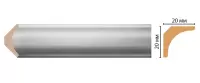Карниз потолочный Decomaster D133-375 (20*20*2400)
