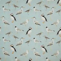 Sea and Sand / Seabirds Aqua ткань