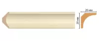 Карниз потолочный Decomaster D133-61 (20*20*2400)