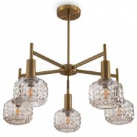 Люстра на штанге Fero FR5366CL-05BS