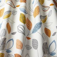 Nordic / Forest Leaves Tangerine ткань
