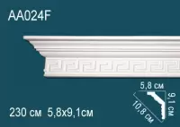 Карниз гибкий AA024F Перфект Полиуретан 2300*91*58 мм