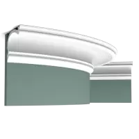 Карниз гибкий Heritage M Orac Decor C341F Полиуретан 2000*122*88 мм