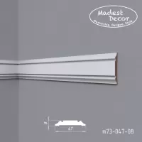 Молдинг Madest Decor M73-047-08 МДФ 2400*47*8 мм